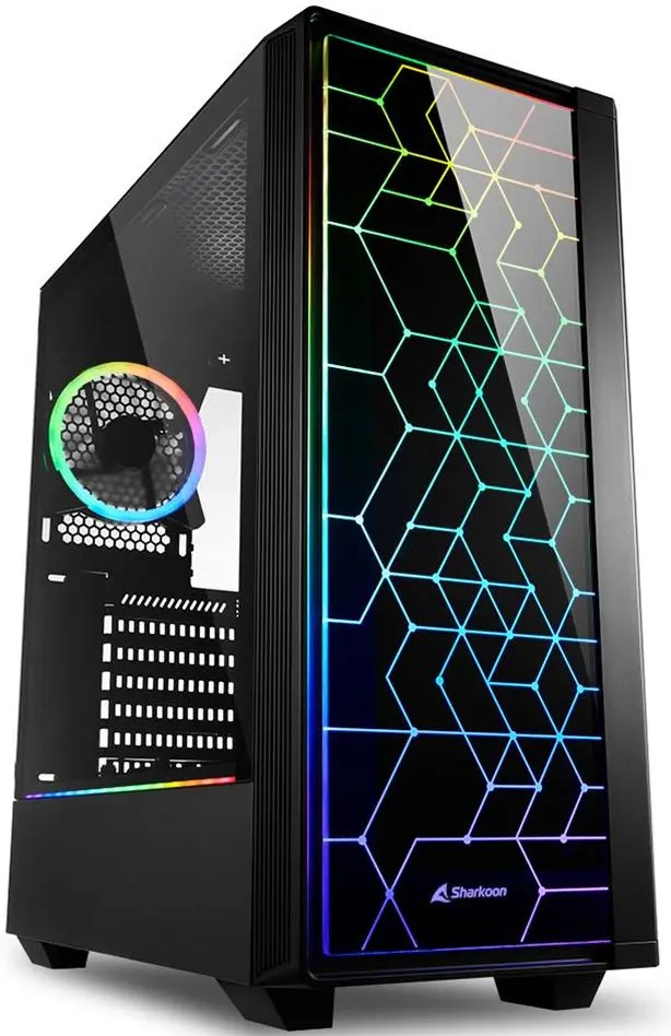 Sistem PC Atol PC1069MP AMD Ryzen 7 3700X 16GB DDR4/512GB SSD + 1TB HDD Linux (Black)