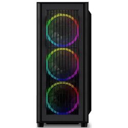 Sistem PC Atol PC1070MP Gamer AMD Ryzen 5 3600 16GB DDR4/512GB SSD + 1TB RX6500XT (Black) Thumb