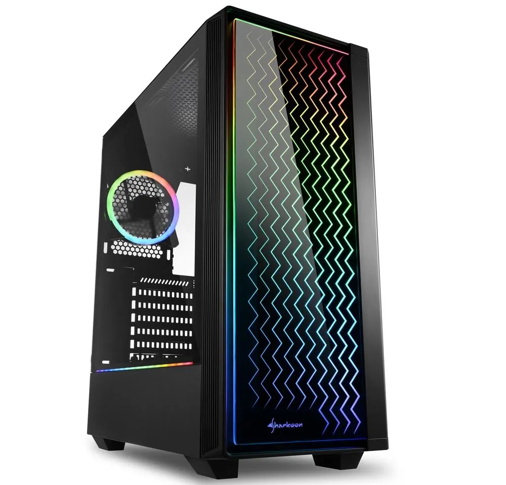 Системный блок Atol PC1073MP AMD Ryzen 5 5600X 16GB DDR4/512GB SSD + 1TB HDD Linux (Black)