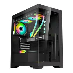 Sistem PC Atol PC1079MP AMD Ryzen 7 3700X 16GB DDR4/512GB SSD + 1TB HDD Linux (Black)