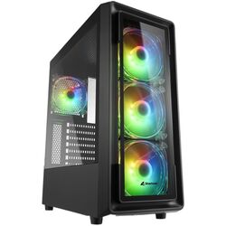 Sistem PC Atol PC1080MP AMD Ryzen 5 5600 16GB DDR4/512GB SSD (Black)