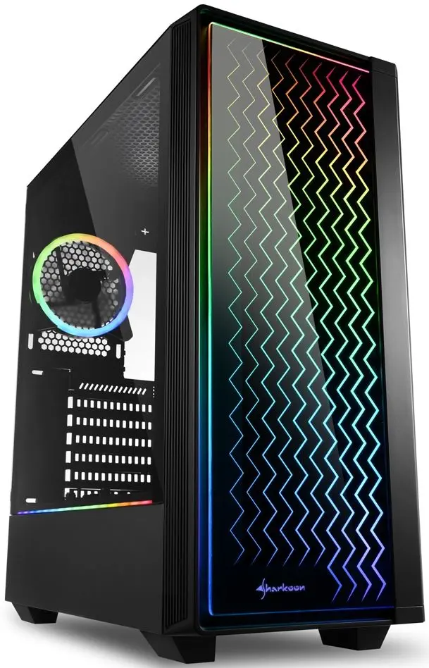 Sistem PC Atol PC1083MP Intel Core i5-12400 32GB DDR4/512GB SSD + 1TB HDD Linux (Black)
