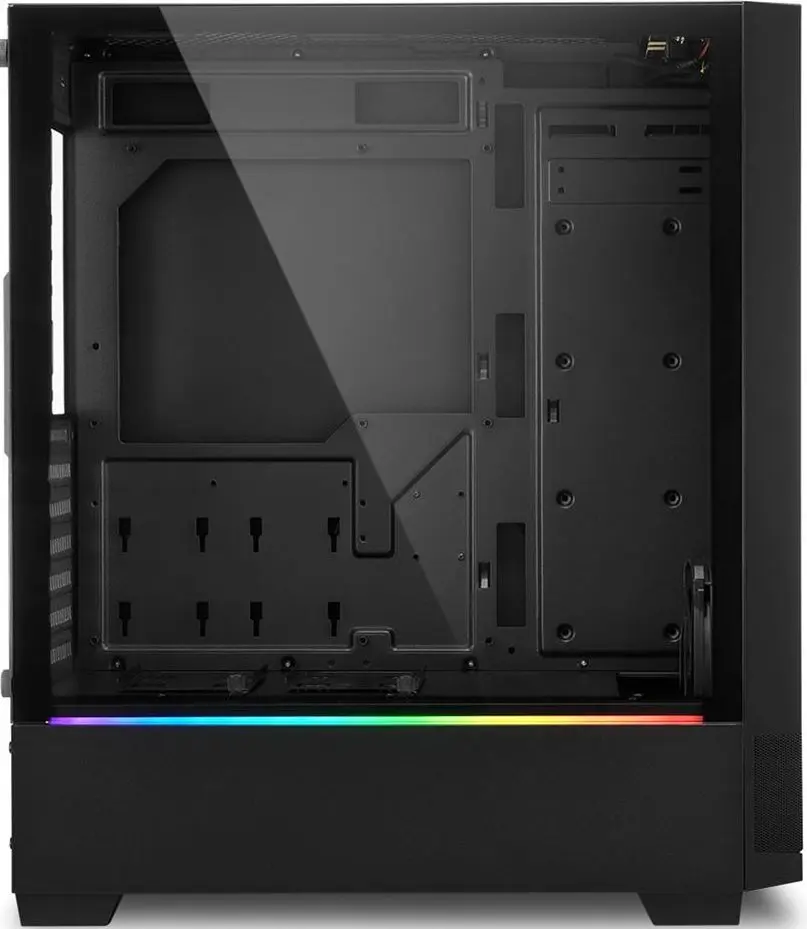 Sistem PC Atol PC1085MP AMD Ryzen 5 8400F 16GB DDR5/512GB SSD + 1TB HDD Linux (Black)