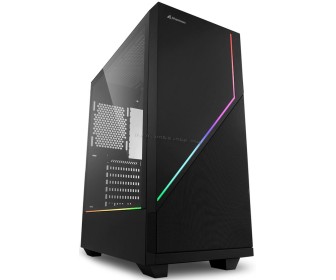 Системный блок Atol PC1085MP AMD Ryzen 5 8400F 16GB DDR5/512GB SSD + 1TB HDD Linux (Black)