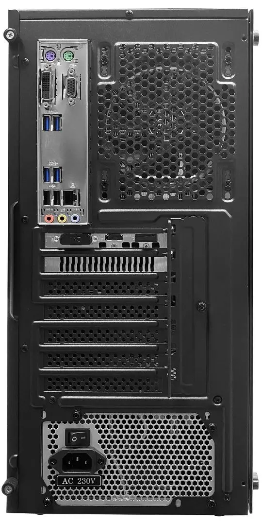 Sistem PC Atol PC1095MP AMD Ryzen 5 3600 16GB DDR4/512GB SSD/1TB HDD (Black)