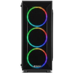 Sistem PC ATOL PC1105MP Intel Core i5-13500 32GB DDR4/512GB SSD + 2TB HDD Linux (Black) Thumb