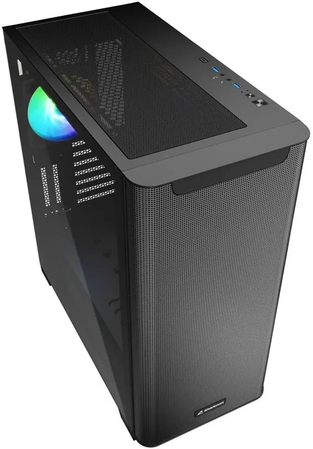 Sistem PC Atol PC1120MP Gaming A-RGB Intel Core i5-13400 32GB DDR4/2TB SSD + 2TB RTX 3060 (Black)