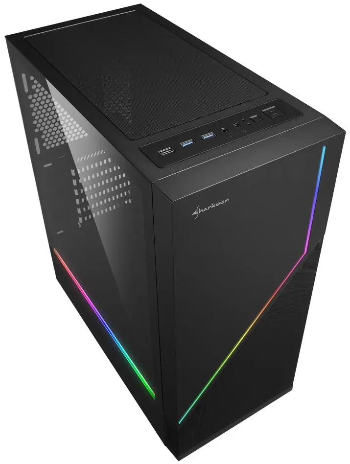 Sistem PC Atol PC1123MP Intel Core i5-10400F 16GB DDR4/512GB SSD Linux (Black)