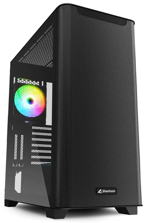 Sistem PC Atol PC1124MP Intel Core i5-13400 32GB DDR4/512GB + 2TB Linux (Black)