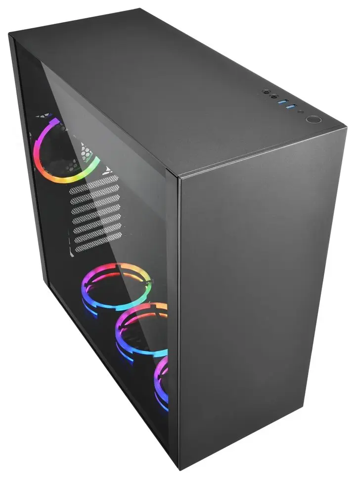 Sistem PC Atol PC1130MP Intel Core i7-12700K 32GB DDR4/1TB SSD Linux (Black)