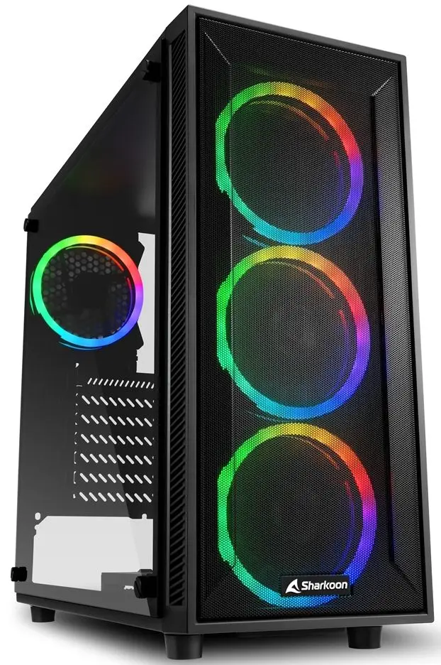 Системный блок ATOL PC1170MP AMD Ryzen 5 3600 16GB DDR4/512GB SSD Linux (Black)