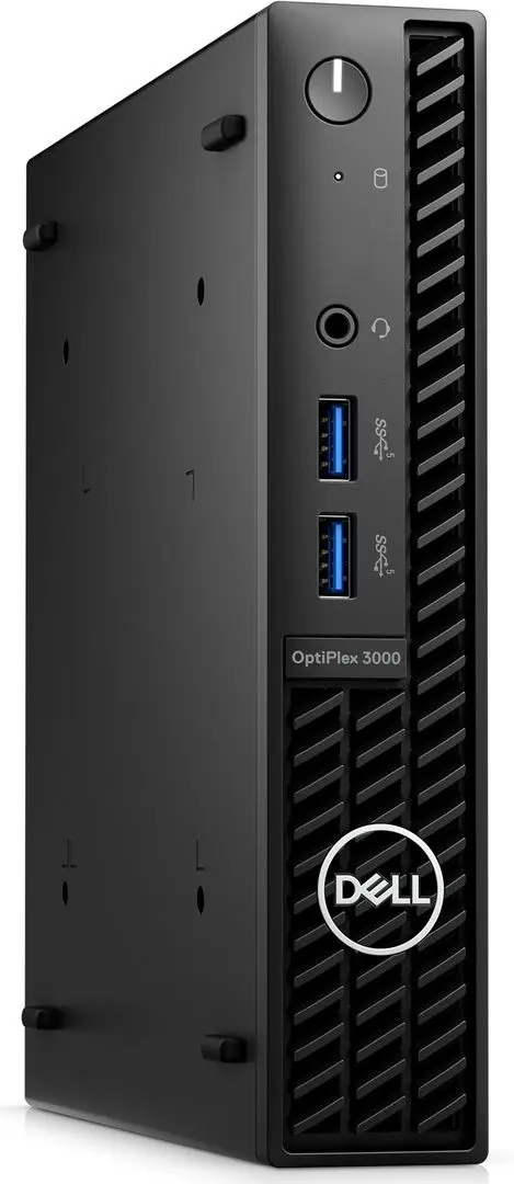 Sistem PC Dell Optiplex 3000 MFF Intel Core i5-12500T 8GB DDR4/256GB SSD W11Pro (Black)