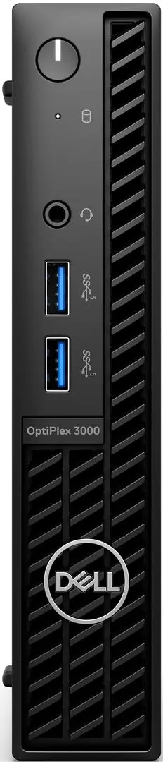 Неттоп Dell OptiPlex 3000 Micro Intel Core i3-12100T 8GB DDR4/256GB SSD W11Pro (Black)