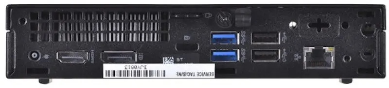 Неттоп Dell OptiPlex 3070 Tiny Intel Core i5-9500T 8GB DDR4/256GB SSD W11Pro (Black)