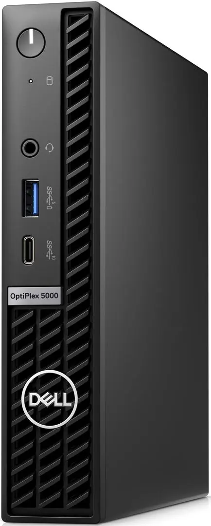 Неттоп Dell Optiplex 5000 MFF Intel Core i5-12500T 16GB DDR4/256GB SSD W11Pro WLAN (Black)