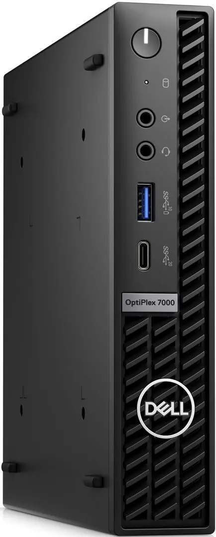 Mini PC Dell Optiplex 7000 MFF Intel Core i5-12500T 8GB DDR4/256GB SSD W11Pro WLAN (Black)