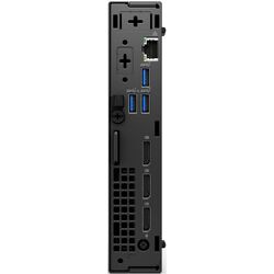 Неттоп Dell Optiplex 7000 MFF Intel Core i7-12700T 16GB DDR4/256GB SSD W11Pro WLAN (Black) Thumb
