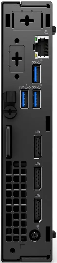 Неттоп Dell Optiplex 7000 MFF Intel Core i7-12700T 16GB DDR4/256GB SSD W11Pro WLAN (Black)