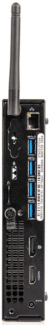 Mini PC Dell OptiPlex 7040M Intel Core i5-6500T 8GB DDR3/256GB SSD W10Pro (Black)