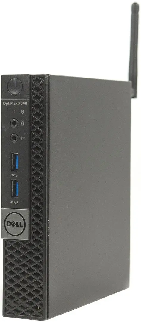 Mini PC Dell OptiPlex 7040M Intel Core i5-6500T 8GB DDR3/256GB SSD W10Pro (Black)