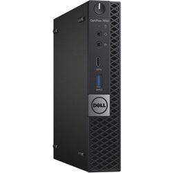 Mini PC Dell OptiPlex 7050 Intel Core i5-6500T 8GB DDR4/256GB SSD W10Pro (Black) Thumb