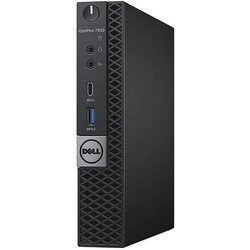 Mini PC Dell OptiPlex 7050 Intel Core i5-6500T 8GB DDR4/256GB SSD W10Pro (Black)