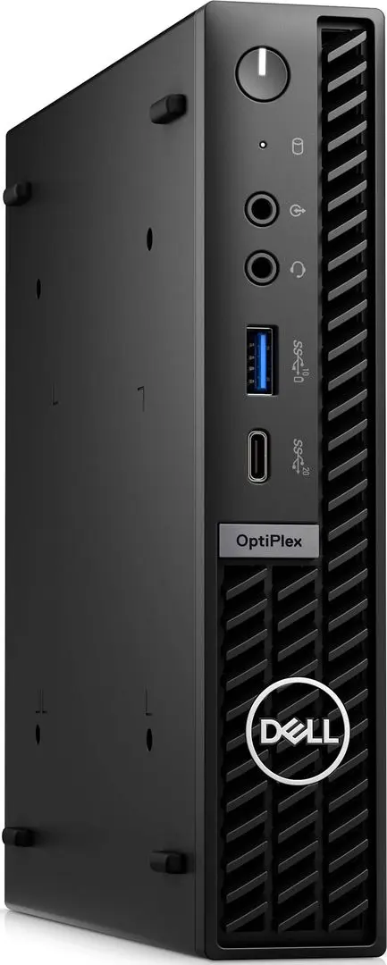 Mini PC Dell Optiplex Micro 7010 Tiny Intel Core i3-13100T 8GB DDR4/256GB SSD (Black)