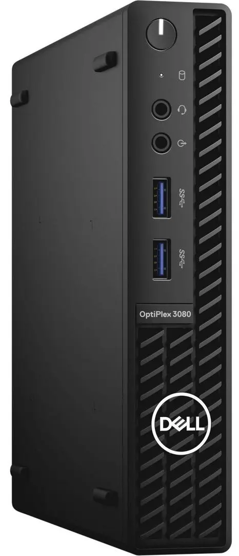 Неттоп Dell Optiplex Micro Intel Core i3-12100T 8GB DDR4/256GB SSD (Black)
