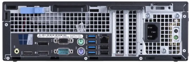 Системный блок Dell 7040 Intel Core i7-6700 8GB DDR4/256GB SSD W10p (Black)