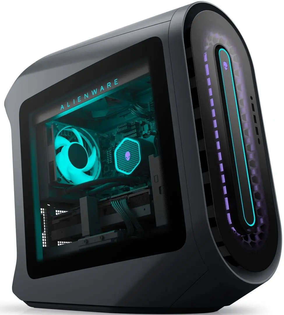 Системный блок Dell Alienware Aurora R13 i7-12700KF 16GB DDR5/1TB SSD W11 Pro (Black/Blue)