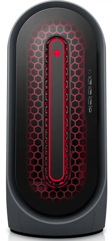 Sistem PC Dell Alienware Aurora R14 AMD Ryzen 9 5950X 16GB DDR5/1TB SSD W11 Pro (Black/Red)