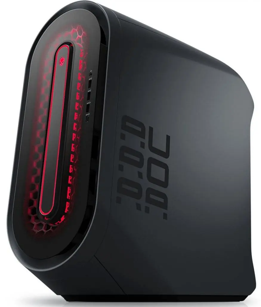 Sistem PC Dell Alienware Aurora R14 AMD Ryzen 9 5950X 16GB DDR5/1TB SSD W11 Pro (Black/Red)