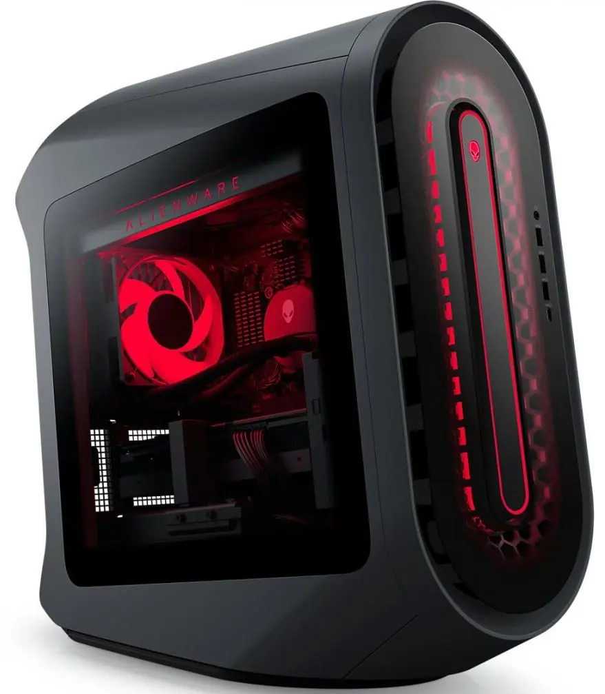 Системный блок Dell Alienware Aurora R14 AMD Ryzen 9 5950X 64GB DDR5/1TB SSD W11 Pro (Black/Red)