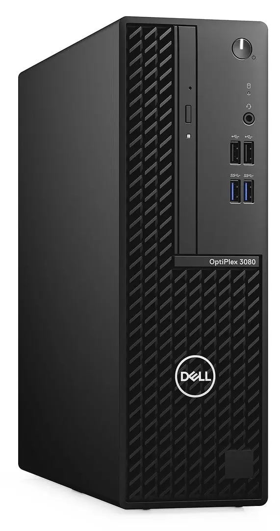 Sistem PC Dell Optiflex 3080 SFF Intel Core i3-10105 8GB DDR4/256GB SSD (Black)
