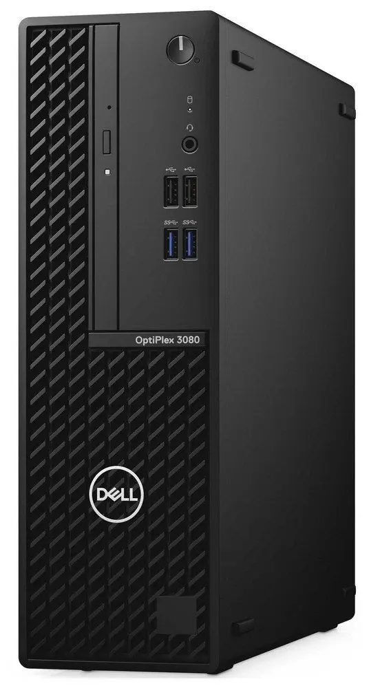 Sistem PC Dell Optiflex 3080 SFF Intel Core i3-10105 8GB DDR4/256GB SSD (Black)