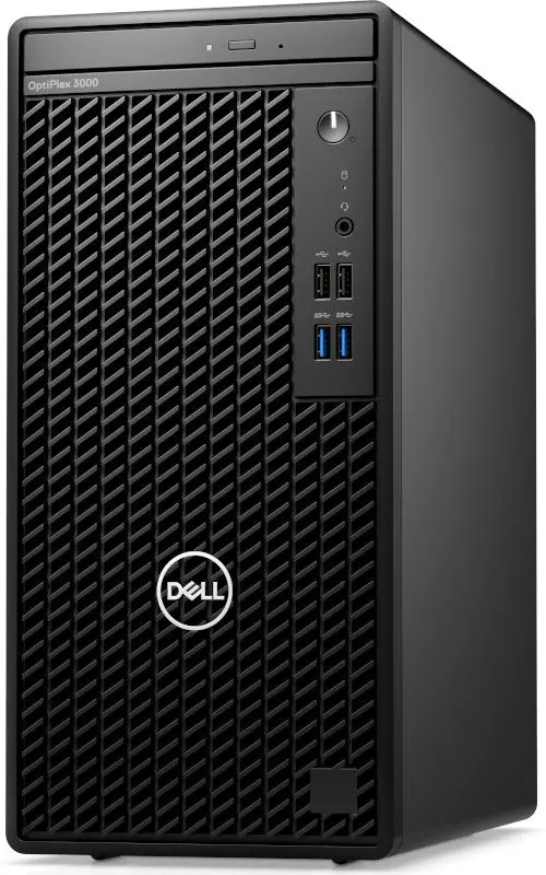 Sistem PC Dell Optiplex 3000 MT Intel Core i3-12100 8GB DDR4/512GB SSD Linux Ubuntu (Black)