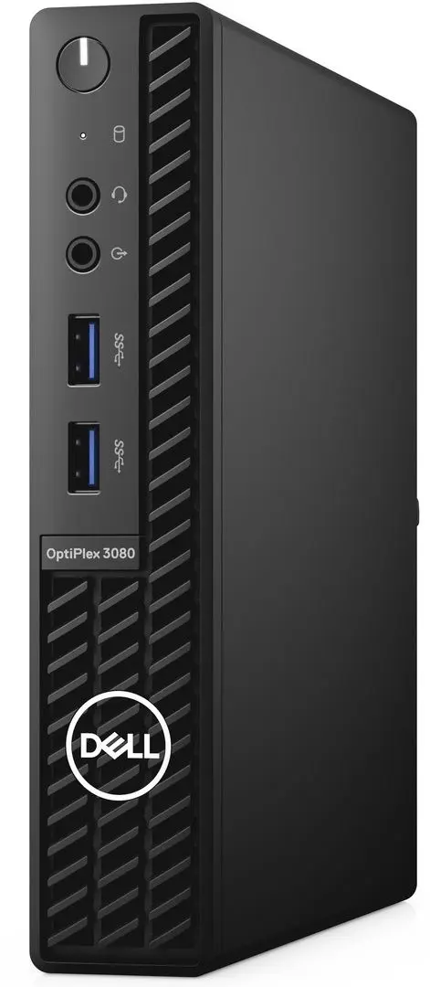 Sistem PC Dell Optiplex 3000 SFF Intel Core i3-12100T 8GB DDR4/256GB SSD (Black)
