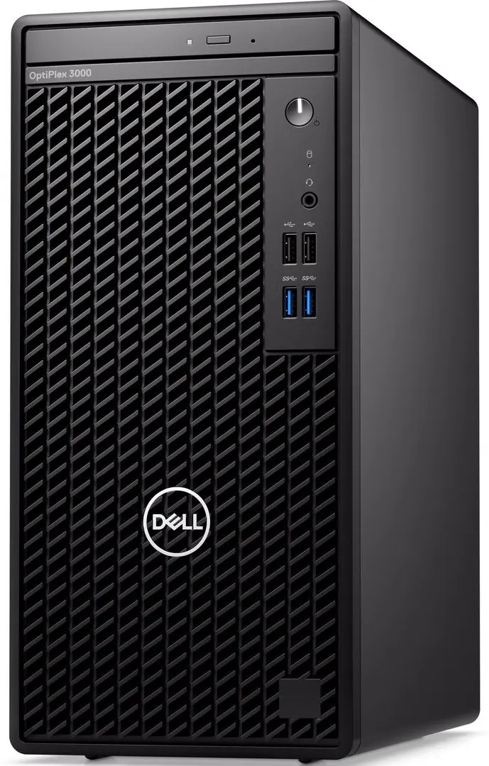 Sistem PC Dell OptiPlex 3000 Tower Intel Core i3-12100 8GB DDR4/256GB SSD Win11Pro (Black)