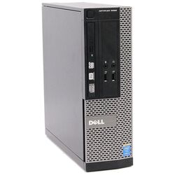 Sistem PC Dell OptiPlex 3020 SFF Intel Core i3-4130 8GB DDR3/120GB SSD W10p (Black/Gray) Thumb