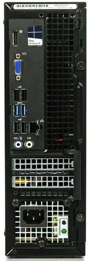 Sistem PC Dell OptiPlex 3020 SFF Intel Core i3-4130 8GB DDR3/120GB SSD W10p (Black/Gray)