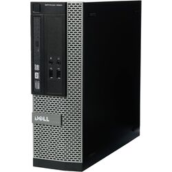 Sistem PC Dell OptiPlex 3020 SFF Intel Core i5-4590 8GB DDR3/120GB SSD W10Pro (Black/Gray)