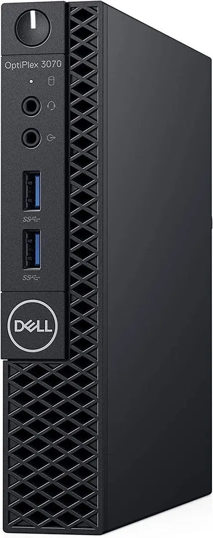 Sistem PC Dell OptiPlex 3070 Tiny Intel Core i5-9500 16GB DDR4/256GB SSD Win11Pro (Black)
