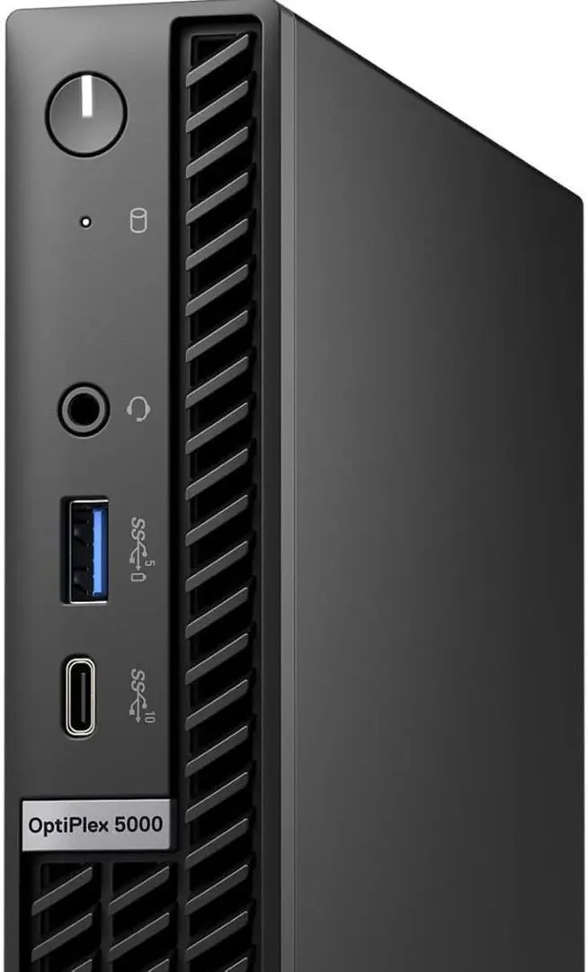 Sistem PC Dell OptiPlex 5000 MFF Intel Core i5-12500T 8GB DDR4/256GB SSD W11Pro (Black)