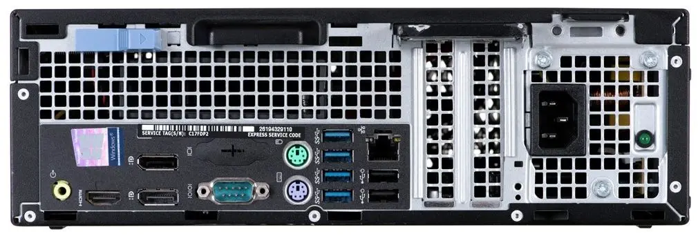 Sistem PC Dell OptiPlex 5050 SFF Intel Core i3-7100 8GB DDR4/256GB SSD W10Pro (Black)