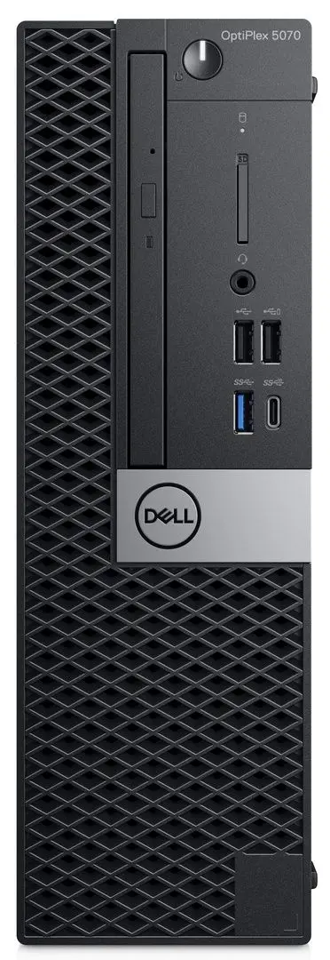 Sistem PC Dell OptiPlex 5070 SFF Intel Core i5-9500 8GB DDR4/256GB SSD Win11Pro (Black)