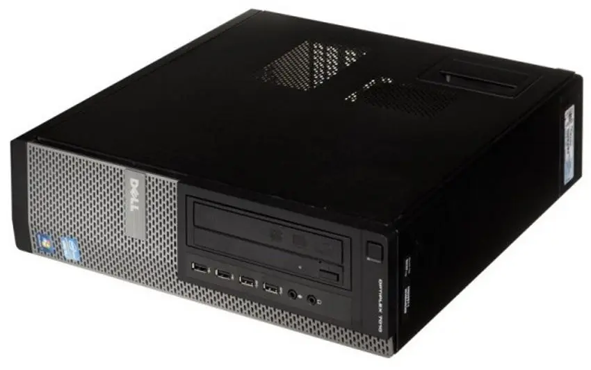 Sistem PC Dell OptiPlex 7010 Intel Core i3-3240 4GB/120GB SSD W10Pro (Gray/Black)