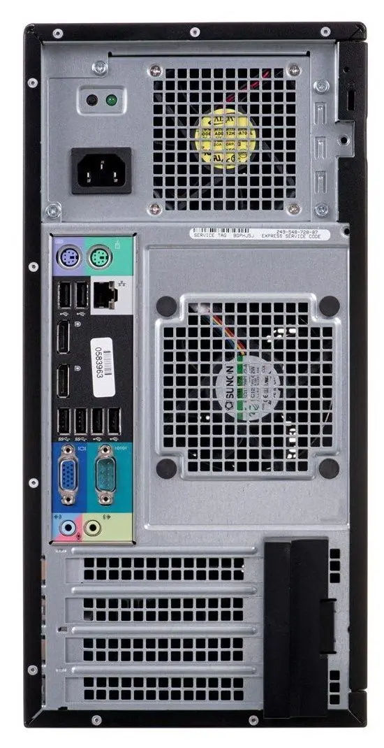 Sistem PC Dell OptiPlex 7010 Tower Intel Core i5-3470 8GB DDR4/240GB SSD Win10Pro (Black)