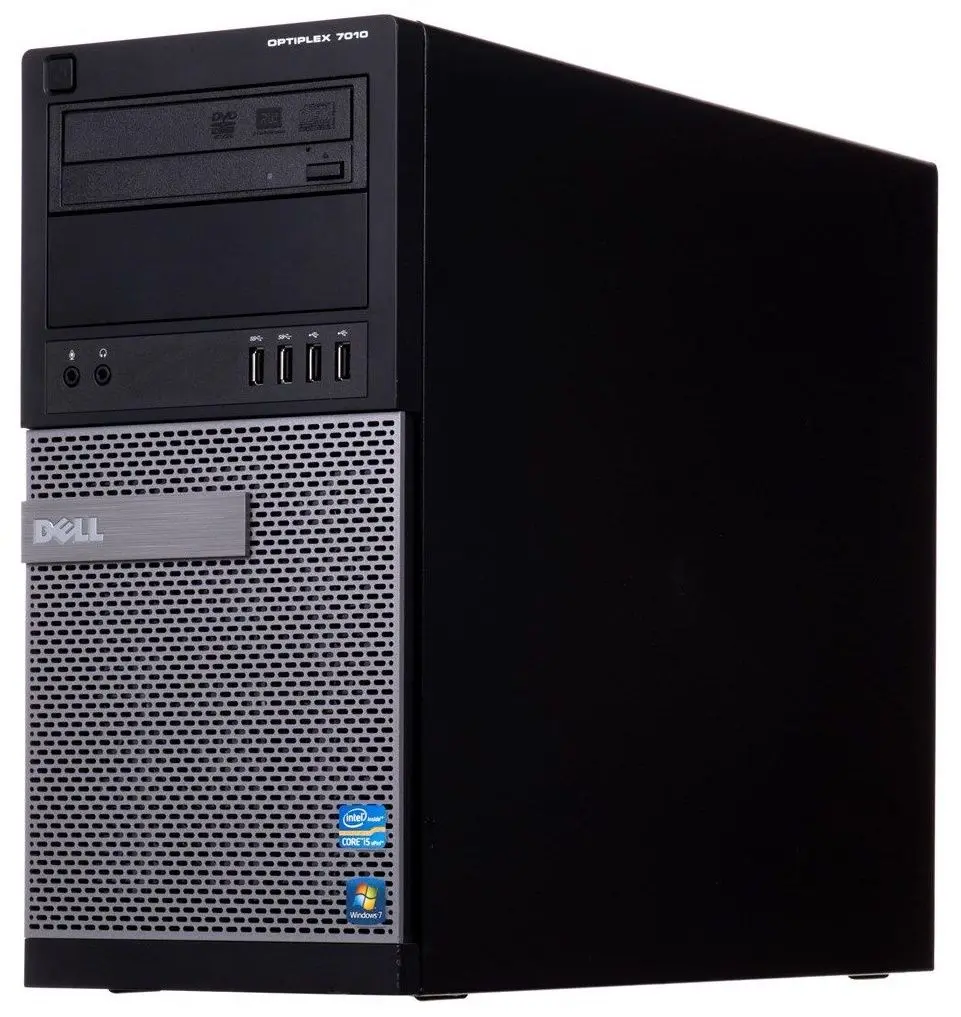 Sistem PC Dell OptiPlex 7010 Tower Intel Core i5-3470 8GB DDR4/240GB SSD Win10Pro (Black)