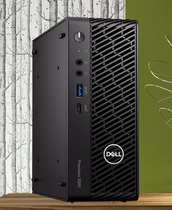 Системный блок Dell Precision 3260 CFF Intel Core i9-12900 32GB DDR4/512GB SSD Win11Pro (Black)