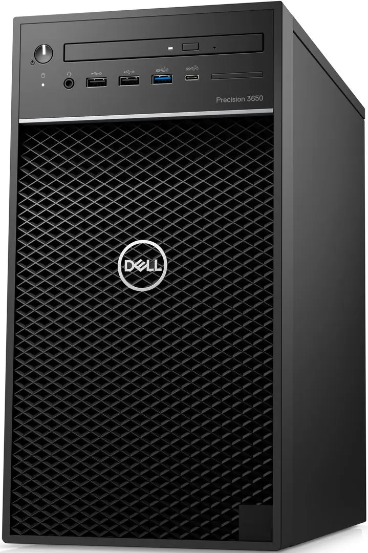 Sistem PC Dell Precision 3650 Intel Xeon W-1370 16GB DDR4/256GB SSD/1TB HDD P620 W11Pro (Black)